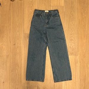 Frame Denim Le Pixie High N Tight Wide leg